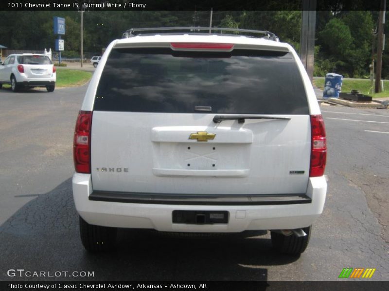 Summit White / Ebony 2011 Chevrolet Tahoe LS