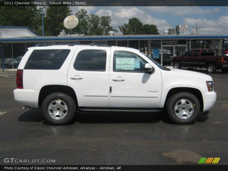 Summit White / Ebony 2011 Chevrolet Tahoe LS