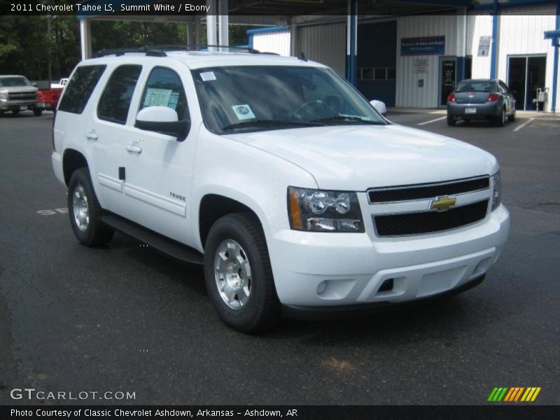 Summit White / Ebony 2011 Chevrolet Tahoe LS