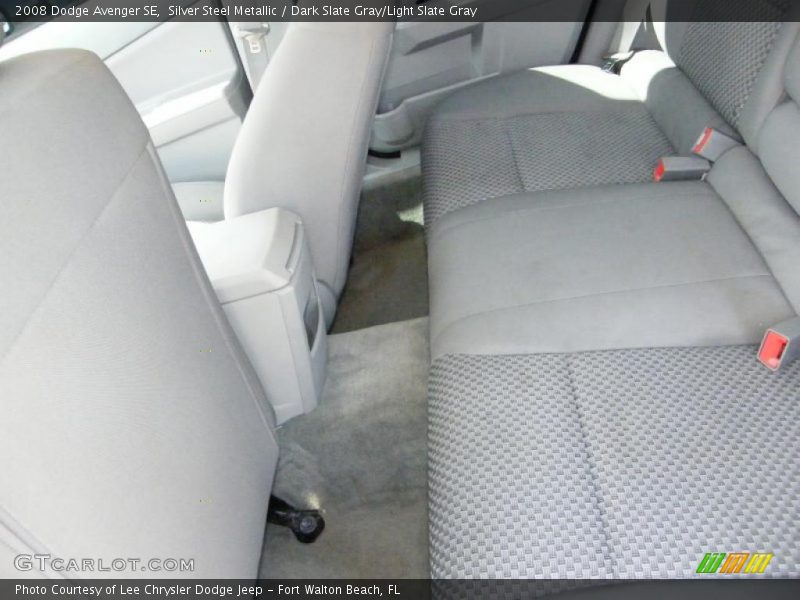 Silver Steel Metallic / Dark Slate Gray/Light Slate Gray 2008 Dodge Avenger SE