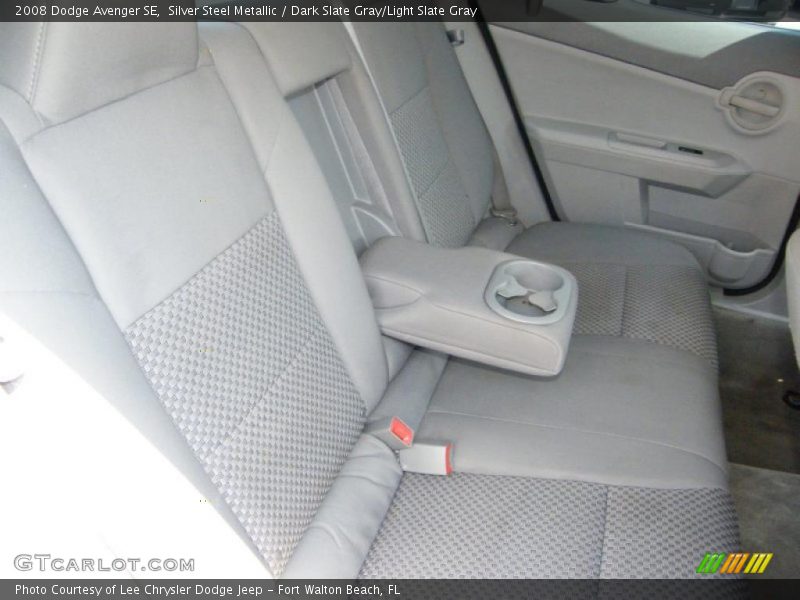 Silver Steel Metallic / Dark Slate Gray/Light Slate Gray 2008 Dodge Avenger SE