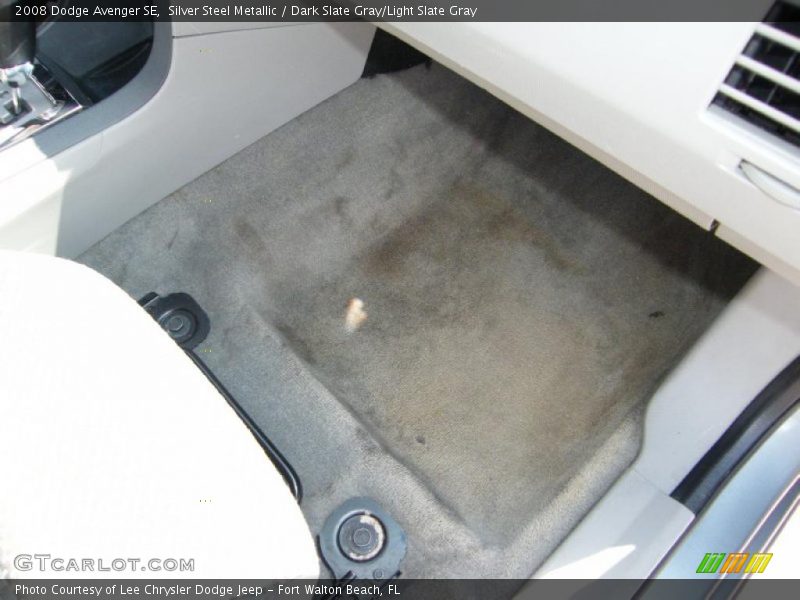 Silver Steel Metallic / Dark Slate Gray/Light Slate Gray 2008 Dodge Avenger SE