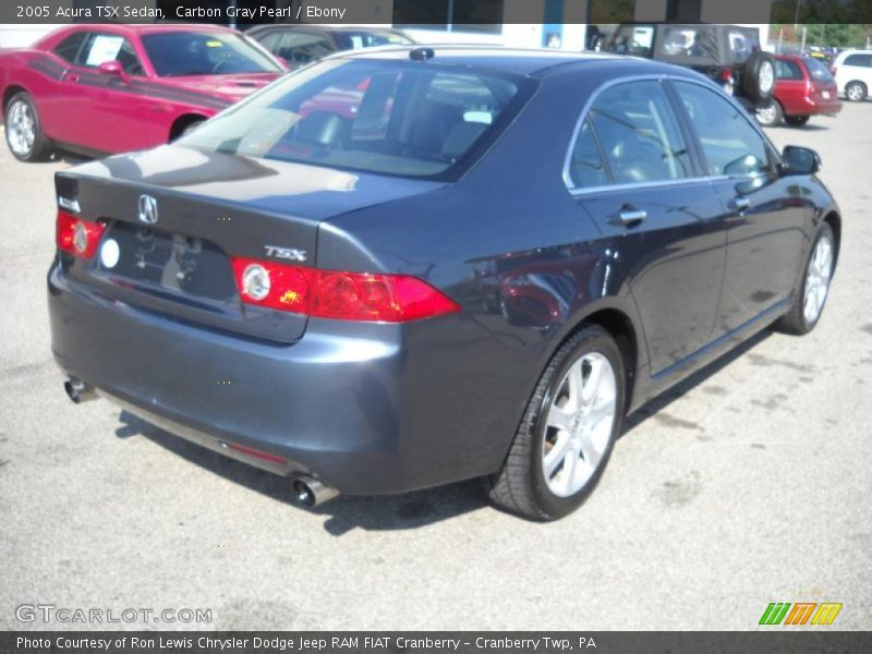 Carbon Gray Pearl / Ebony 2005 Acura TSX Sedan