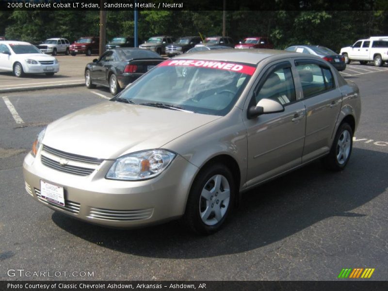 Sandstone Metallic / Neutral 2008 Chevrolet Cobalt LT Sedan