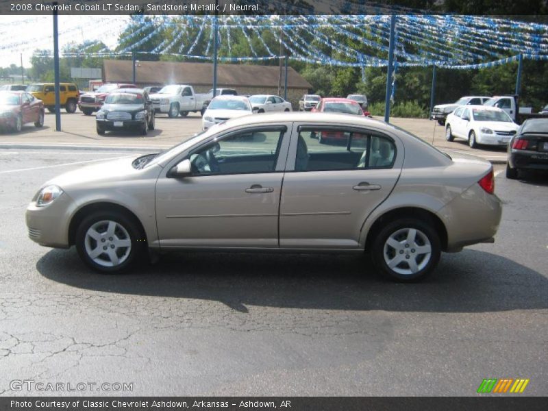 Sandstone Metallic / Neutral 2008 Chevrolet Cobalt LT Sedan