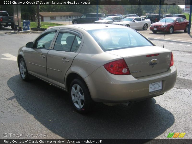 Sandstone Metallic / Neutral 2008 Chevrolet Cobalt LT Sedan