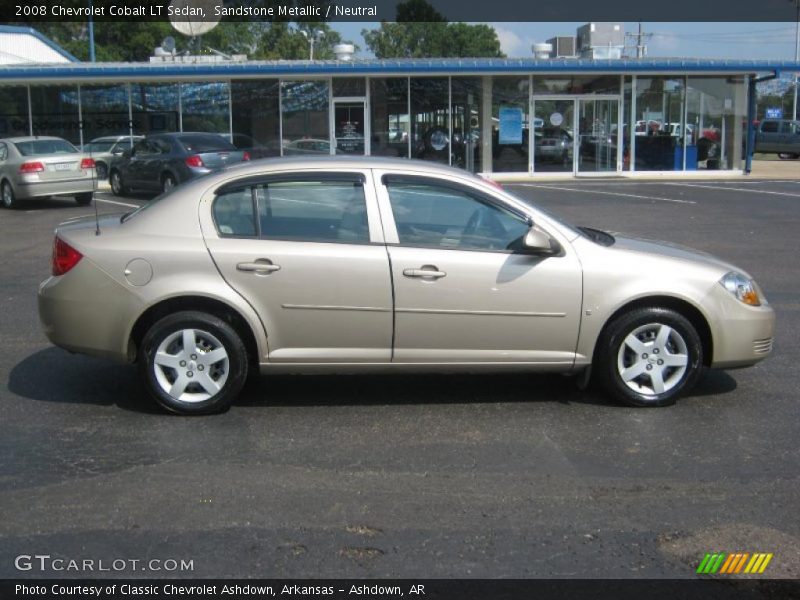 Sandstone Metallic / Neutral 2008 Chevrolet Cobalt LT Sedan