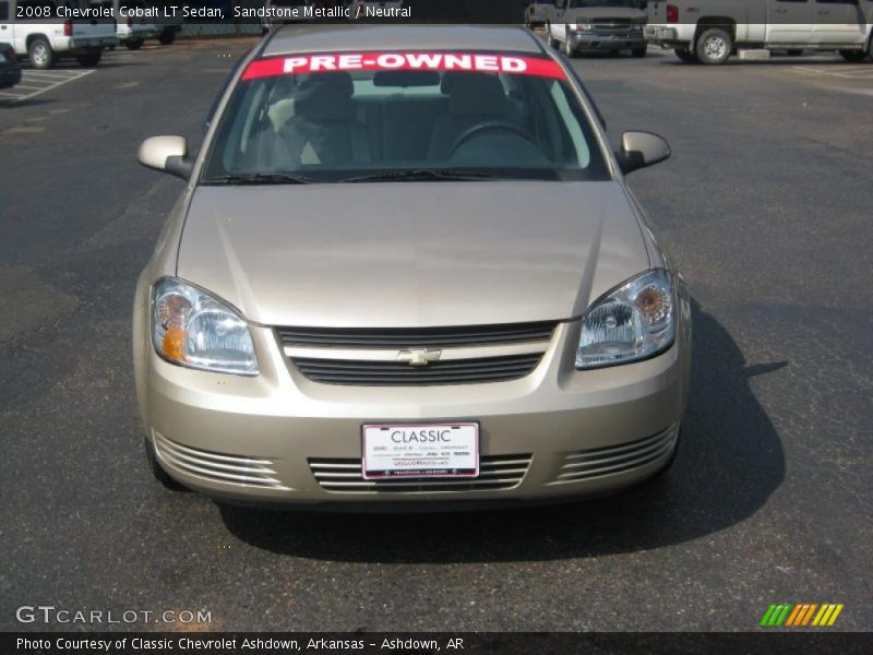 Sandstone Metallic / Neutral 2008 Chevrolet Cobalt LT Sedan