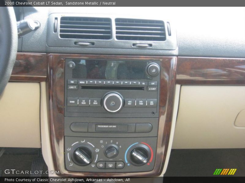 Sandstone Metallic / Neutral 2008 Chevrolet Cobalt LT Sedan
