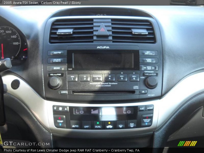 Carbon Gray Pearl / Ebony 2005 Acura TSX Sedan