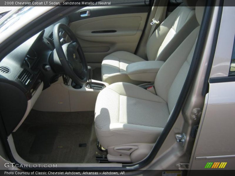 Sandstone Metallic / Neutral 2008 Chevrolet Cobalt LT Sedan