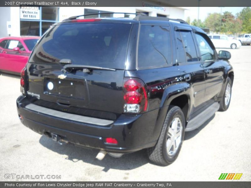 Black / Ebony 2007 Chevrolet TrailBlazer LT 4x4