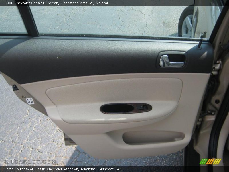 Sandstone Metallic / Neutral 2008 Chevrolet Cobalt LT Sedan