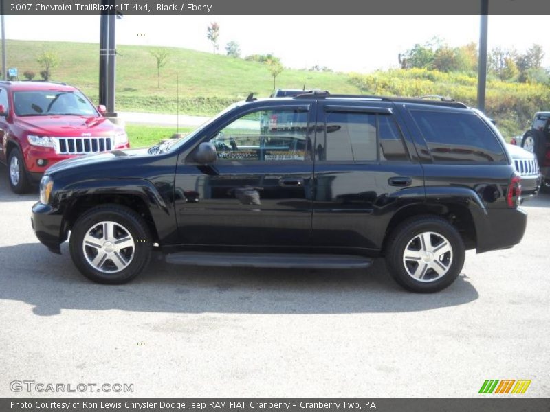 Black / Ebony 2007 Chevrolet TrailBlazer LT 4x4