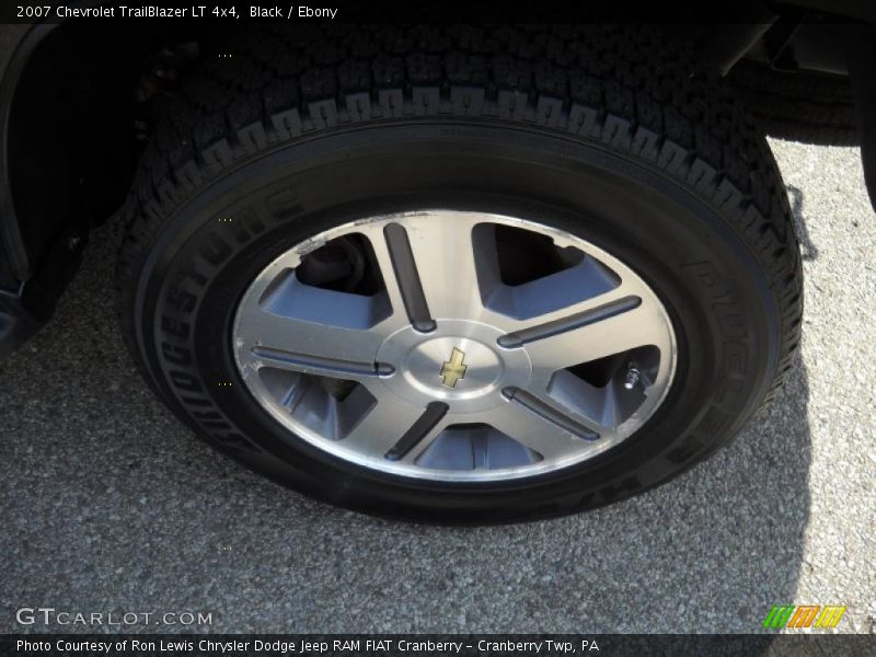 Black / Ebony 2007 Chevrolet TrailBlazer LT 4x4
