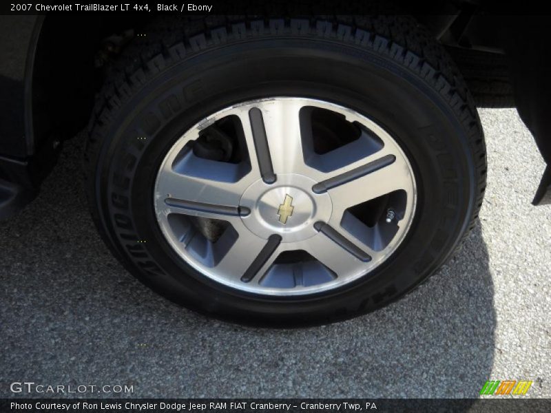 Black / Ebony 2007 Chevrolet TrailBlazer LT 4x4