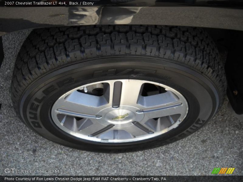 Black / Ebony 2007 Chevrolet TrailBlazer LT 4x4