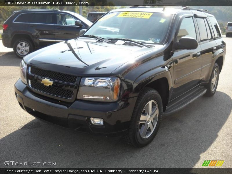 Black / Ebony 2007 Chevrolet TrailBlazer LT 4x4