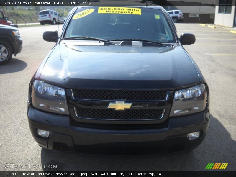 Black / Ebony 2007 Chevrolet TrailBlazer LT 4x4