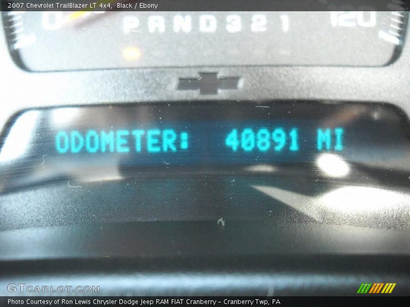 Black / Ebony 2007 Chevrolet TrailBlazer LT 4x4