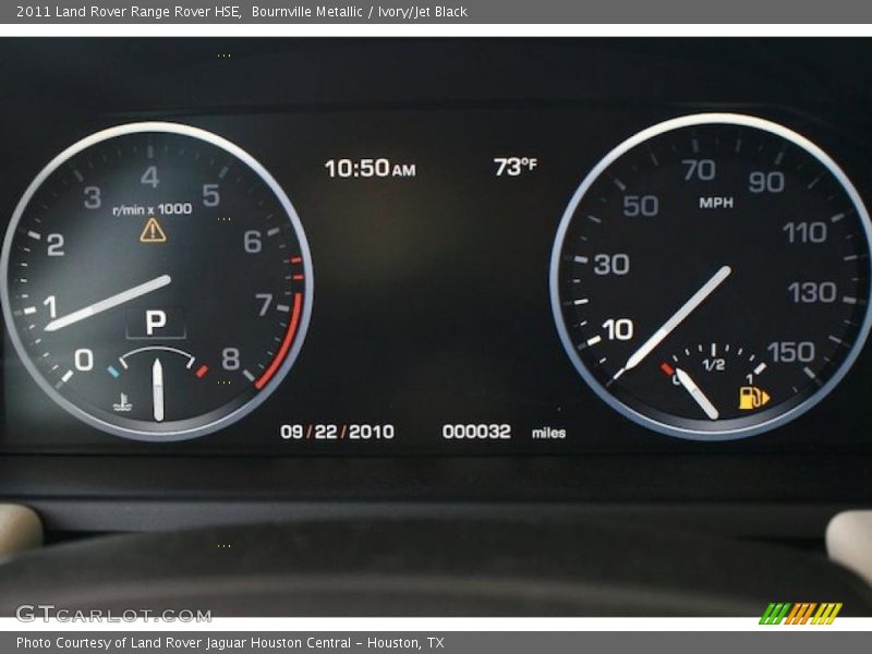 Bournville Metallic / Ivory/Jet Black 2011 Land Rover Range Rover HSE
