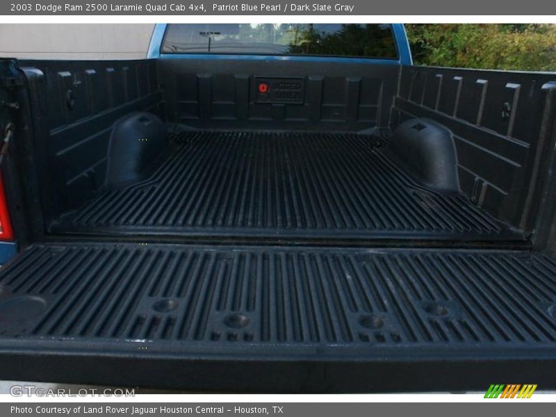 Patriot Blue Pearl / Dark Slate Gray 2003 Dodge Ram 2500 Laramie Quad Cab 4x4