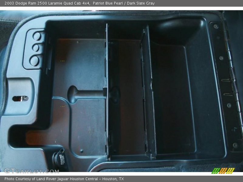 Patriot Blue Pearl / Dark Slate Gray 2003 Dodge Ram 2500 Laramie Quad Cab 4x4