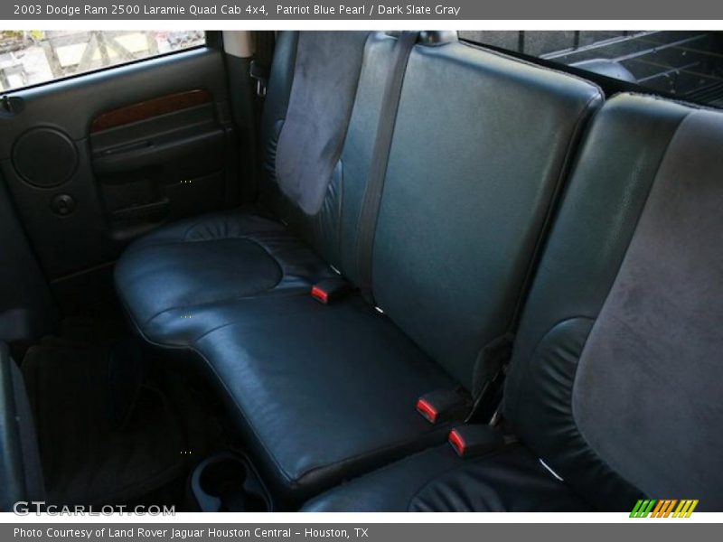 Patriot Blue Pearl / Dark Slate Gray 2003 Dodge Ram 2500 Laramie Quad Cab 4x4