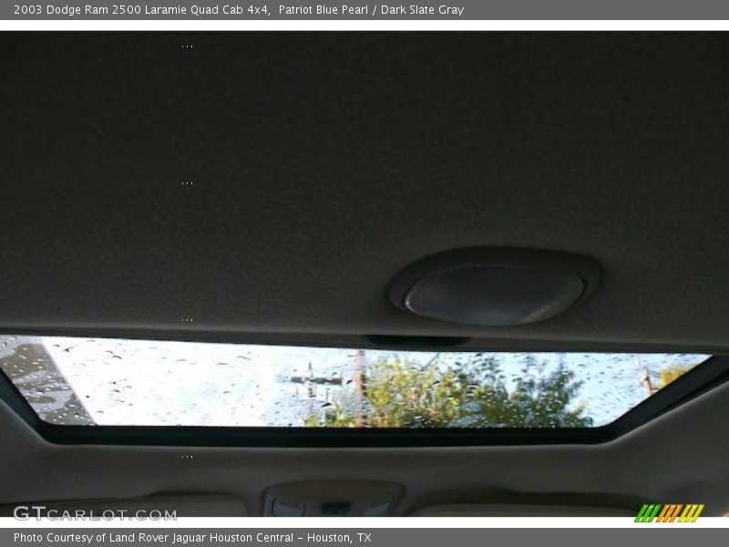 Patriot Blue Pearl / Dark Slate Gray 2003 Dodge Ram 2500 Laramie Quad Cab 4x4