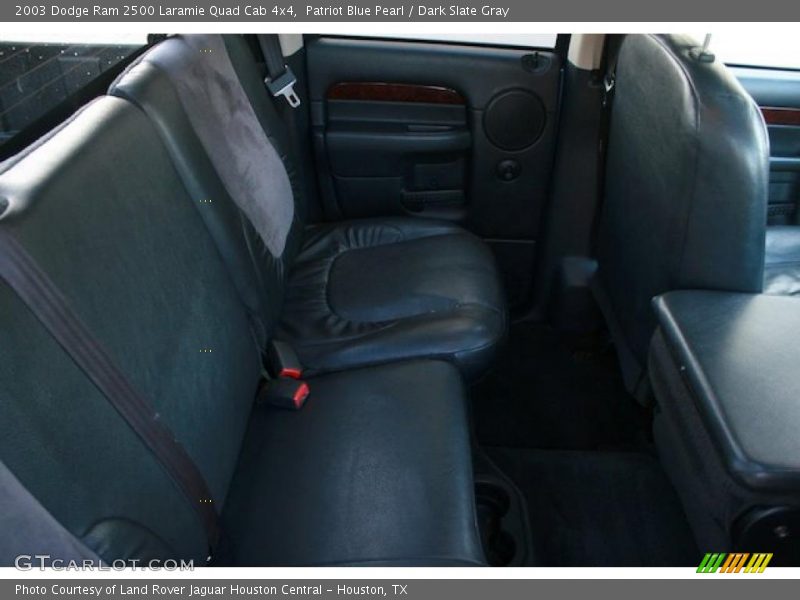Patriot Blue Pearl / Dark Slate Gray 2003 Dodge Ram 2500 Laramie Quad Cab 4x4