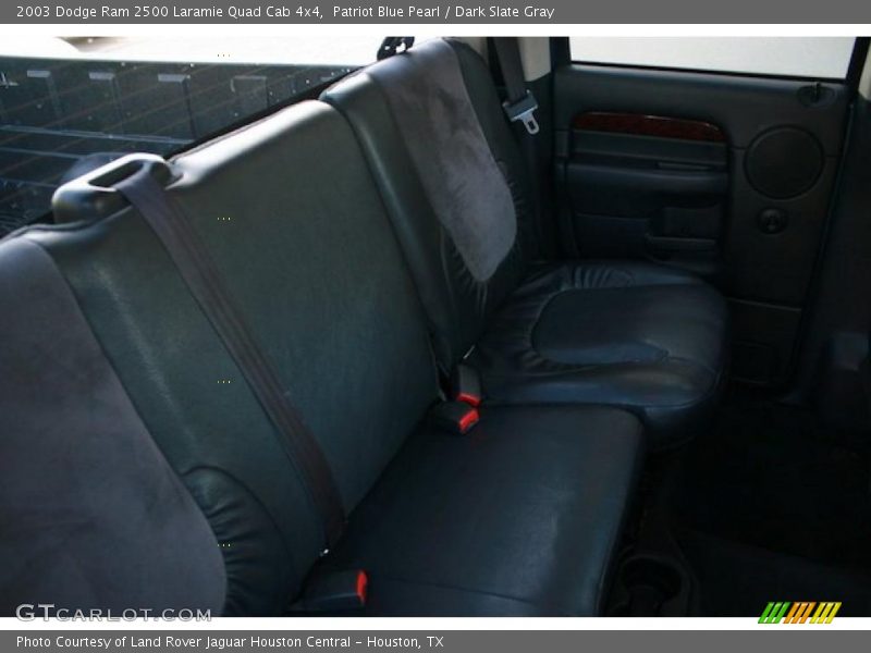 Patriot Blue Pearl / Dark Slate Gray 2003 Dodge Ram 2500 Laramie Quad Cab 4x4
