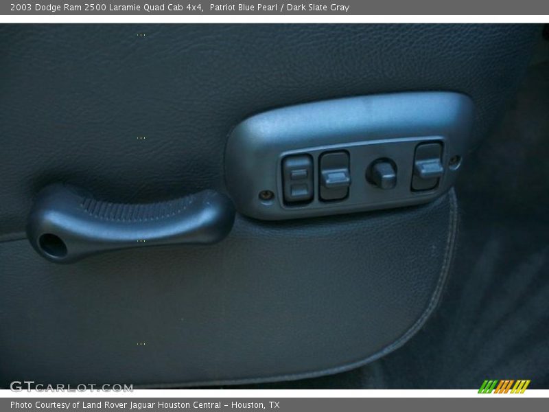 Patriot Blue Pearl / Dark Slate Gray 2003 Dodge Ram 2500 Laramie Quad Cab 4x4