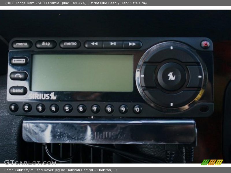 Patriot Blue Pearl / Dark Slate Gray 2003 Dodge Ram 2500 Laramie Quad Cab 4x4