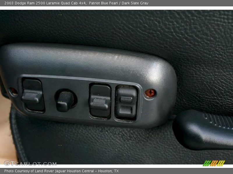 Patriot Blue Pearl / Dark Slate Gray 2003 Dodge Ram 2500 Laramie Quad Cab 4x4