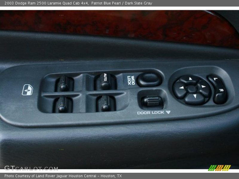 Patriot Blue Pearl / Dark Slate Gray 2003 Dodge Ram 2500 Laramie Quad Cab 4x4