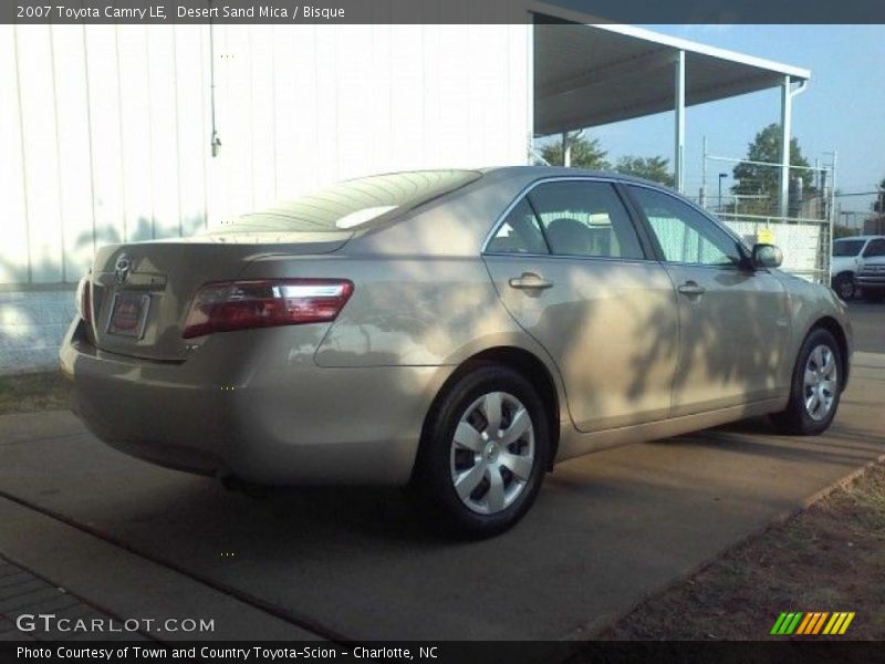 Desert Sand Mica / Bisque 2007 Toyota Camry LE