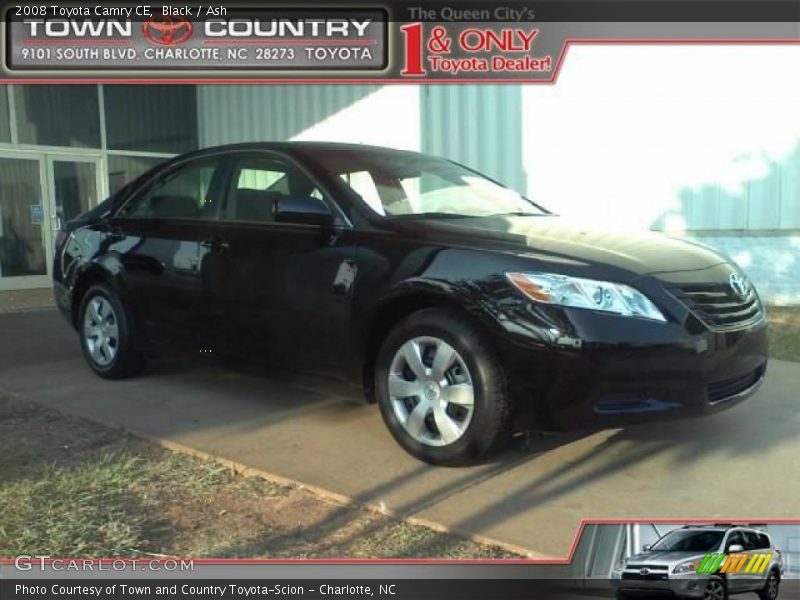 Black / Ash 2008 Toyota Camry CE