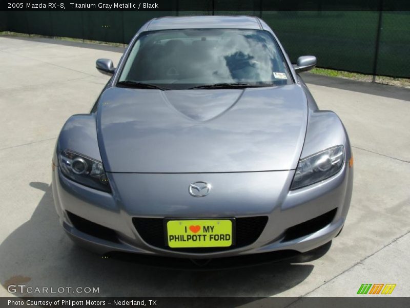 Titanium Gray Metallic / Black 2005 Mazda RX-8