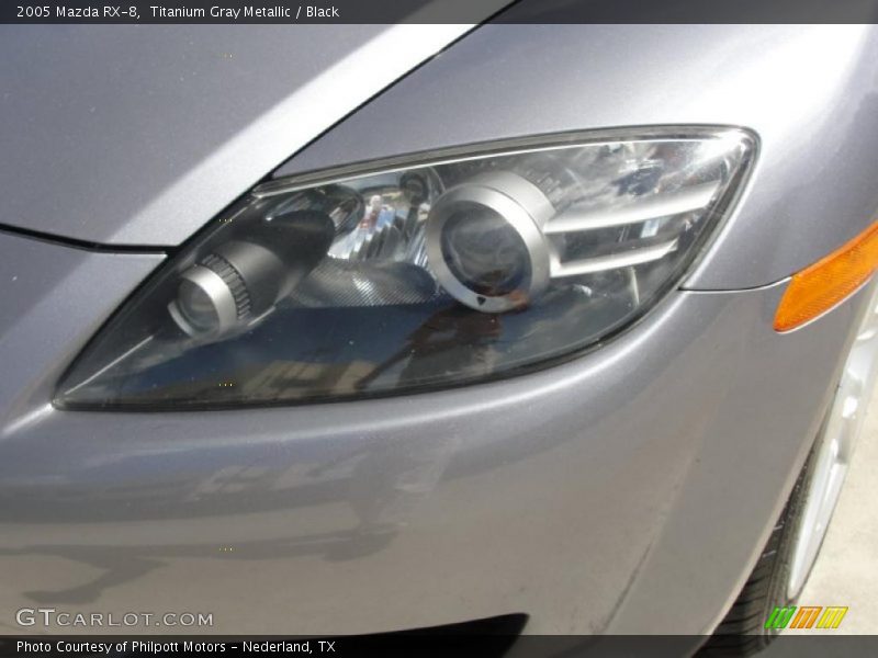 Titanium Gray Metallic / Black 2005 Mazda RX-8