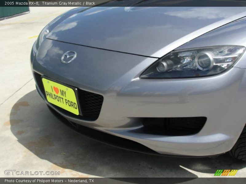 Titanium Gray Metallic / Black 2005 Mazda RX-8