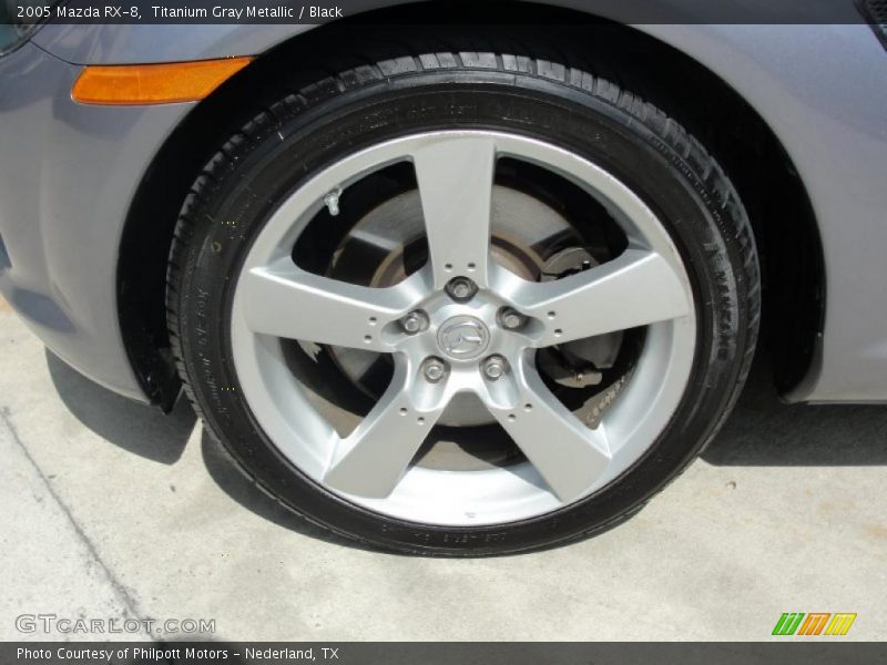 Titanium Gray Metallic / Black 2005 Mazda RX-8