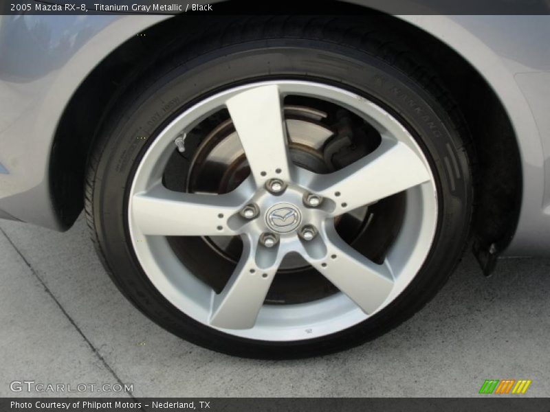 Titanium Gray Metallic / Black 2005 Mazda RX-8
