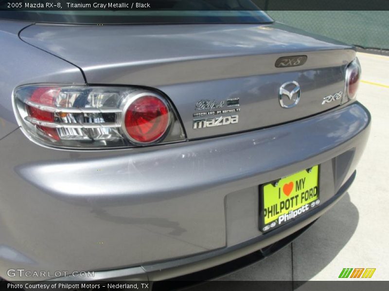 Titanium Gray Metallic / Black 2005 Mazda RX-8