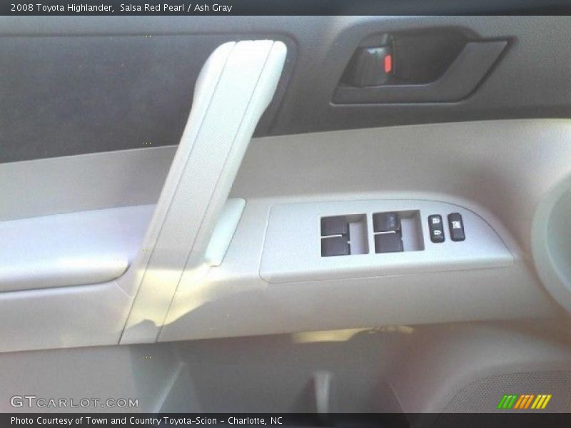 Salsa Red Pearl / Ash Gray 2008 Toyota Highlander