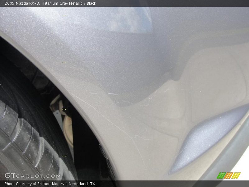 Titanium Gray Metallic / Black 2005 Mazda RX-8