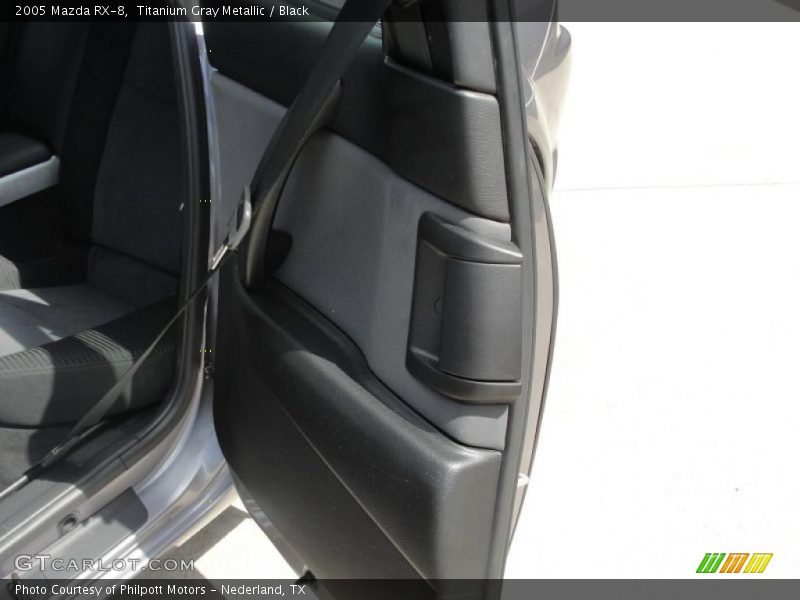 Titanium Gray Metallic / Black 2005 Mazda RX-8