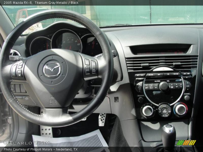 Titanium Gray Metallic / Black 2005 Mazda RX-8