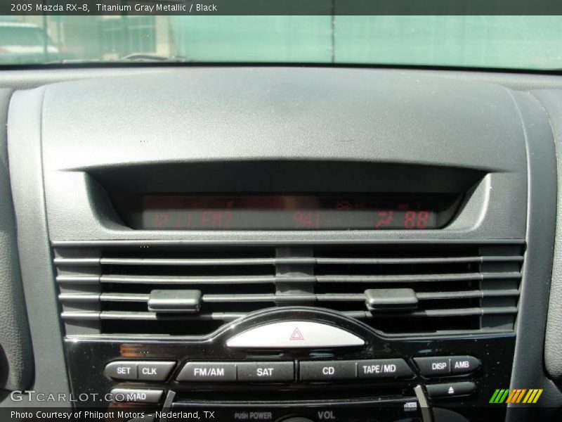 Titanium Gray Metallic / Black 2005 Mazda RX-8
