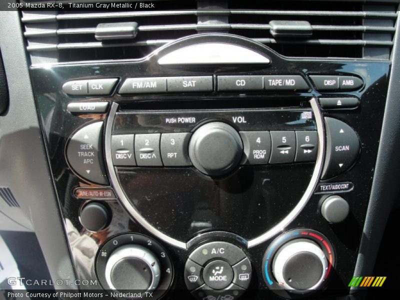 Titanium Gray Metallic / Black 2005 Mazda RX-8