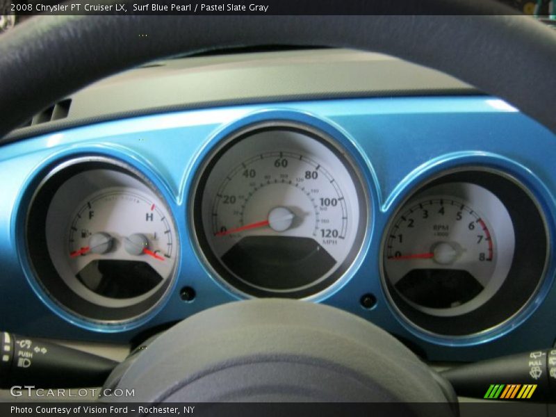 Surf Blue Pearl / Pastel Slate Gray 2008 Chrysler PT Cruiser LX